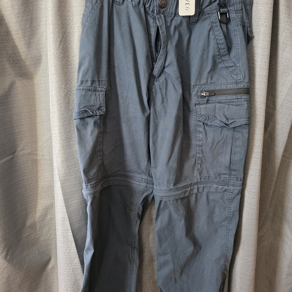 Men's Gray Cargo Pants